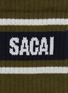 Detail View - Click To Enlarge - SACAI - Logo Crew Socks
