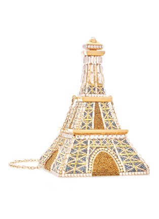 Detail View - Click To Enlarge - JUDITH LEIBER - Eiffel Tower Bonne Nuit Clutch