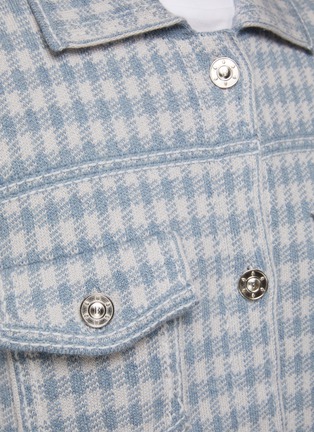  - BARRIE - Chequered Cashmere Cotton Jacket