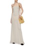 Figure View - Click To Enlarge - BARRIE - Needlepoint Cashmere Knitted Maxi Dress