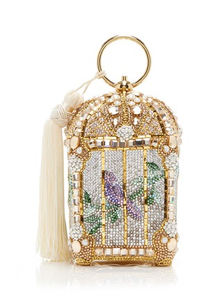 Main View - Click To Enlarge - JUDITH LEIBER - Birdcage Gilded Clutch