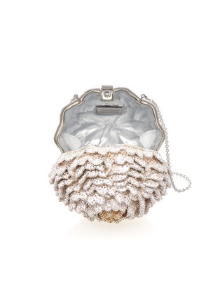 Detail View - Click To Enlarge - JUDITH LEIBER - Peony Halcyon Hill Clutch
