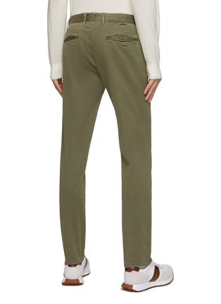 Back View - Click To Enlarge - INCOTEX - Slim Fit Chino Pants