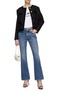 Figure View - Click To Enlarge - BALMAIN - Distressed Flared Jeans