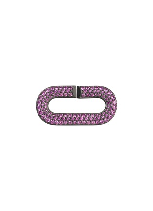 Main View - Click To Enlarge - VHERNIER - Mon Jeu Titanium Pink Sapphire Link