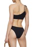 Back View - Click To Enlarge - ERES - Bass One Shoulder Crop Swim Top