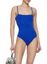 Figure View - Click To Enlarge - ERES - Square Neck Tank Swimsuit
