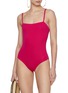 Figure View - Click To Enlarge - ERES - Square Neck Tank Swimsuit