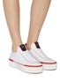 Figure View - Click To Enlarge - CHRISTIAN LOUBOUTIN - Super Pedro 40 High Top Sneakers