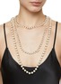 Figure View - Click To Enlarge - LORINA BALTEANU - Dallas Small Fresh Water Pearl Tourmaline Necklace
