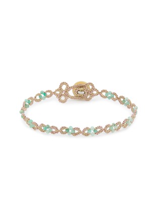 Main View - Click To Enlarge - LORINA BALTEANU - Talia Emerald Bracelet