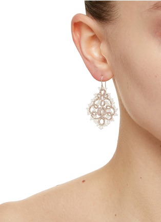 Figure View - Click To Enlarge - LORINA BALTEANU - Infanta Earrings