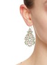 Figure View - Click To Enlarge - LORINA BALTEANU - Talia Elena Emerald Earrings