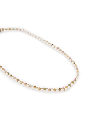 Detail View - Click To Enlarge - LORINA BALTEANU - Dallas Fresh Water Pearl Tourmaline Necklace