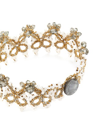 Detail View - Click To Enlarge - LORINA BALTEANU - Tuesday Swarovski Crystal Bracelet