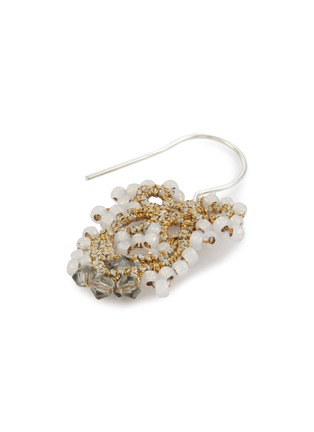 Detail View - Click To Enlarge - LORINA BALTEANU - Tuesday Swarovski Crystal Earrings