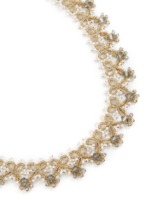 Detail View - Click To Enlarge - LORINA BALTEANU - Tuesday Swarovski Crystal Necklace