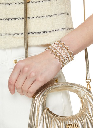Figure View - Click To Enlarge - LORINA BALTEANU - Elisabeth Silk Thread Bracelet
