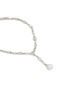 Detail View - Click To Enlarge - LANE CRAWFORD VINTAGE ACCESSORIES - Carolee Silver Tone Crystal Necklace