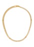 Main View - Click To Enlarge - LANE CRAWFORD VINTAGE ACCESSORIES - Unsigned Gold Tone Mesh Diamante Pieces Choker