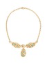 Main View - Click To Enlarge - LANE CRAWFORD VINTAGE ACCESSORIES - Unsigned Gold Tone Diamante Necklace