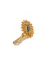 Detail View - Click To Enlarge - LANE CRAWFORD VINTAGE ACCESSORIES - Scaasi Gold Tone Diamante Faux Turquoise Clip On Earrings