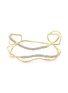 Main View - Click To Enlarge - ALEXIS BITTAR - Solanales 14K Gold Crystal Cuff Bracelet