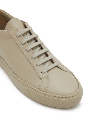 Detail View - Click To Enlarge - COMMON PROJECTS - Original Achilles Leather Sneakers