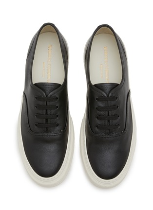 Detail View - Click To Enlarge - COMMON PROJECTS - Four Hole Leather Sneakers