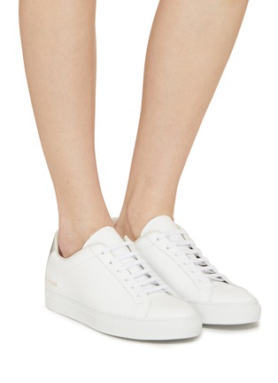 Figure View - Click To Enlarge - COMMON PROJECTS - Retro Classic Leather Sneakers
