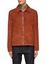 Main View - Click To Enlarge - VALSTAR - Suede Unlined Military Jacket