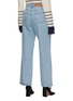 Back View - Click To Enlarge - KIMHĒKIM - Anchor Stamped Straight Leg Jeans