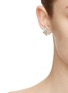 Figure View - Click To Enlarge - ALEXIS BITTAR - Pansy Lucite Petite Post Earring