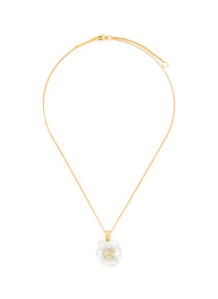 Main View - Click To Enlarge - ALEXIS BITTAR - Pansy Lucite Petite Pendant Necklace