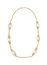 Main View - Click To Enlarge - ALEXIS BITTAR - Liquid Vine Lucite 14k Gold Plated Long Station Necklace
