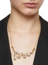 Figure View - Click To Enlarge - ALEXIS BITTAR - Coiled Serpent 14K Gold & Rhodium Plated Brass Crystal Necklace