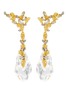 Main View - Click To Enlarge - ALEXIS BITTAR - Dream Rain 14K Gold Plated Brass Crystal Earring