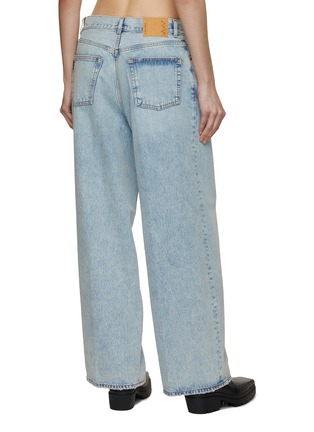 Back View - Click To Enlarge - HAIKURE - Bethany Low Rise Straight Leg Jeans