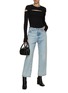 Figure View - Click To Enlarge - HAIKURE - Betty Cropped Straight Leg Jeans