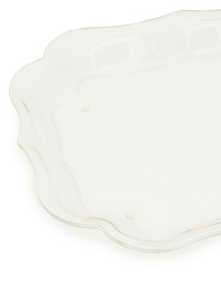 Detail View - Click To Enlarge - MARIO LUCA GIUSTI - Gioconda Tray — Clear