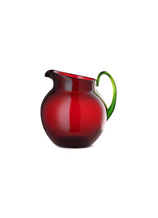 Main View - Click To Enlarge - MARIO LUCA GIUSTI - Palla Pitcher — Ruby/Green