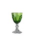 Main View - Click To Enlarge - MARIO LUCA GIUSTI - Dolce Vita Wine Glass — Green
