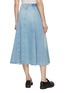 Back View - Click To Enlarge - MOTHER - The Full Swing Frayed Skirt