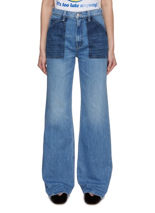 Main View - Click To Enlarge - MOTHER - The Patch Maven Heel Jeans