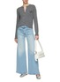 Figure View - Click To Enlarge - MOTHER - The Lil' Patch Pocket Undercover Sneak Jeans