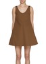 Main View - Click To Enlarge - CALCATERRA - Scoop Neck Cotton Mini Dress