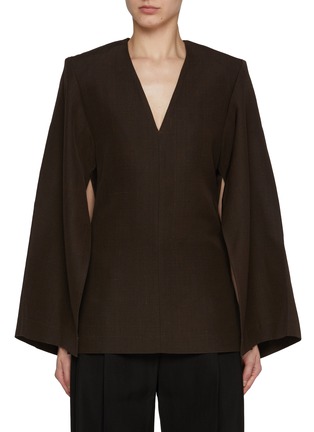 Main View - Click To Enlarge - CALCATERRA - V-Neck Top