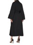 Back View - Click To Enlarge - CALCATERRA - Belted Long Trench Coat