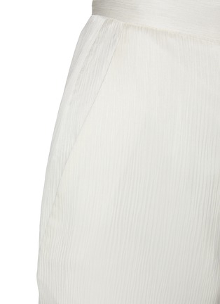  - CALCATERRA - Textured Fluid Cotton Silk Pants