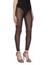 Front View - Click To Enlarge - CALCATERRA - See-Through Mesh Leggings